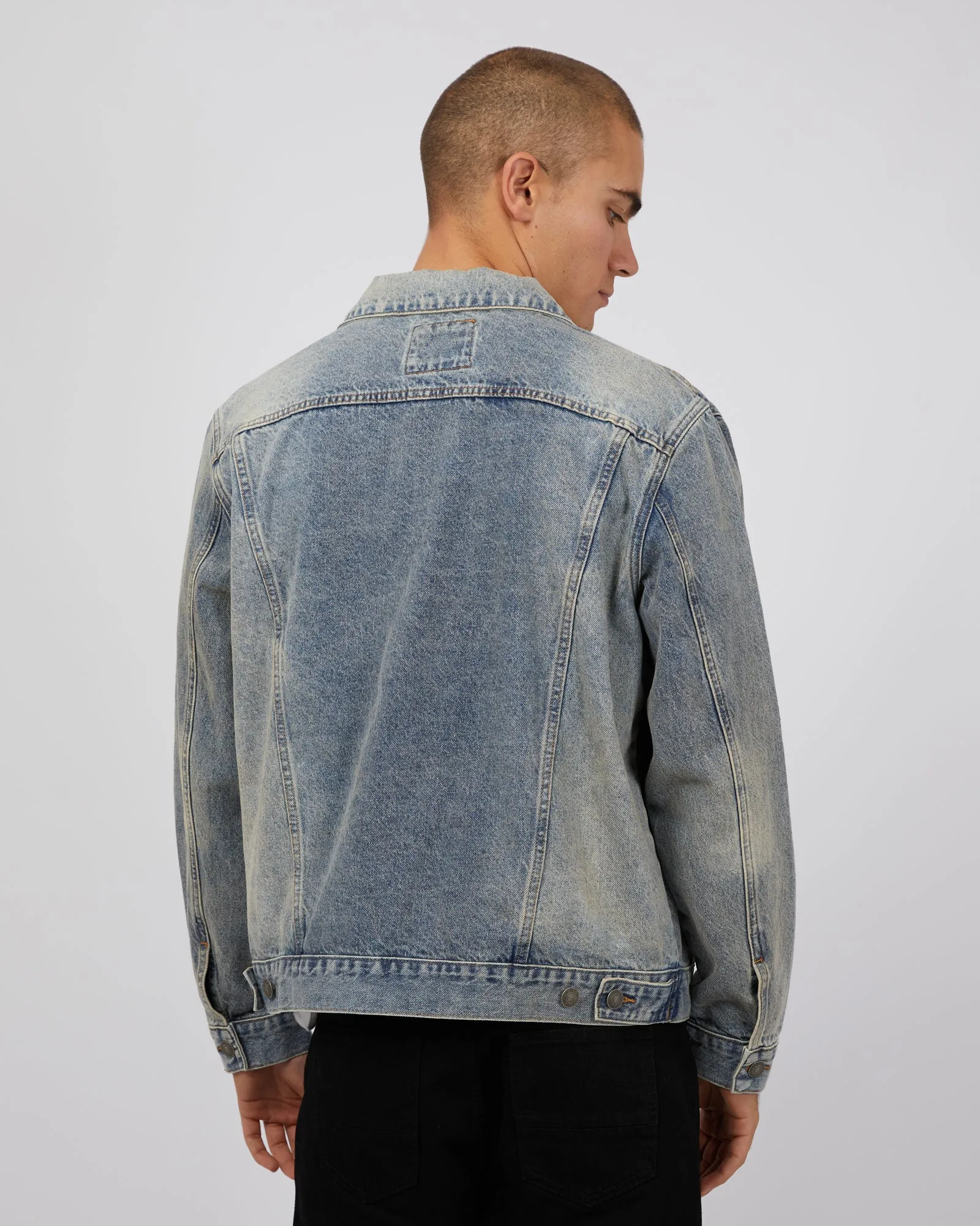 A1 Trucker Jacket Dirty Denim