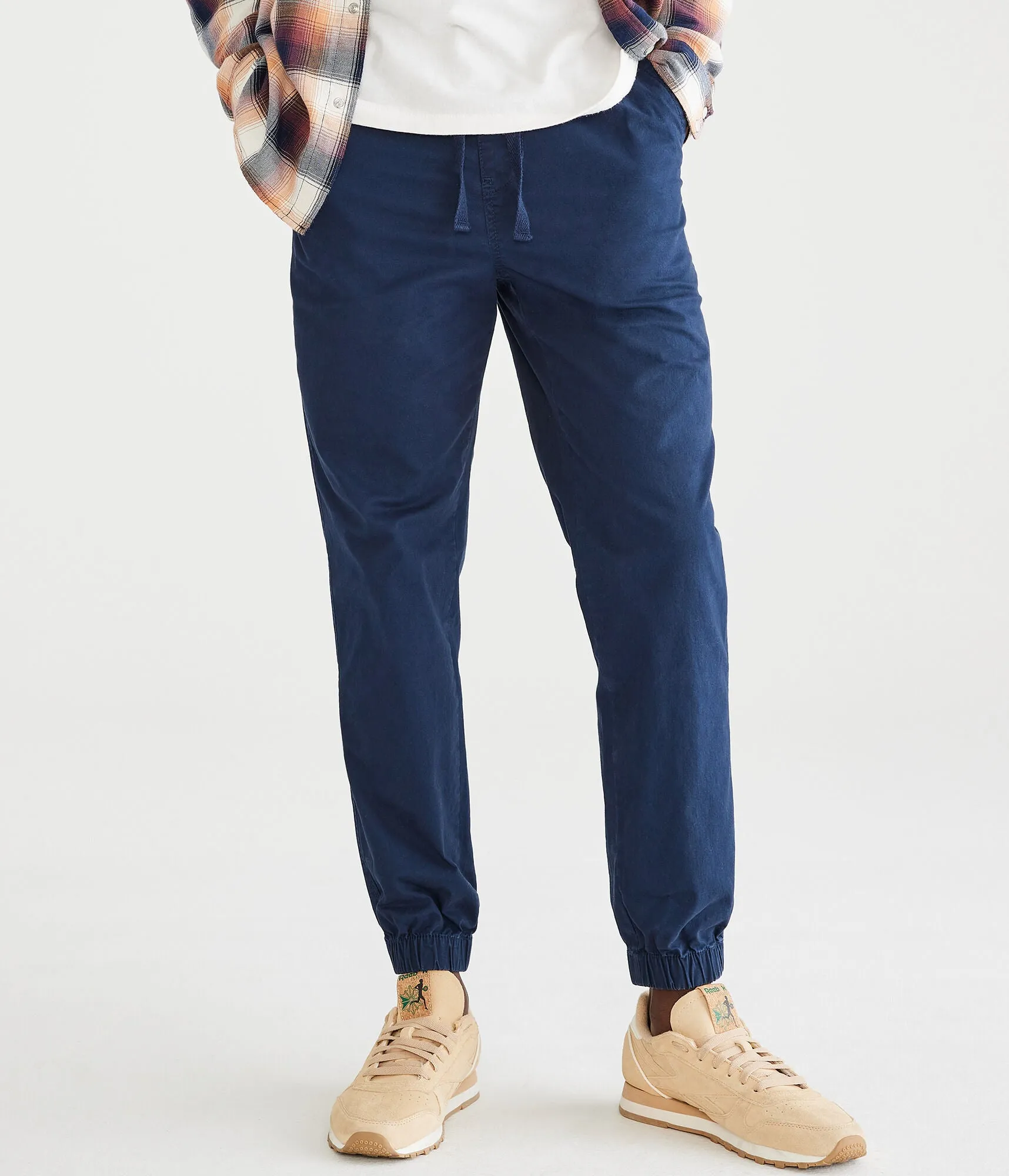 Aeropostale stretch twill joggers, blue