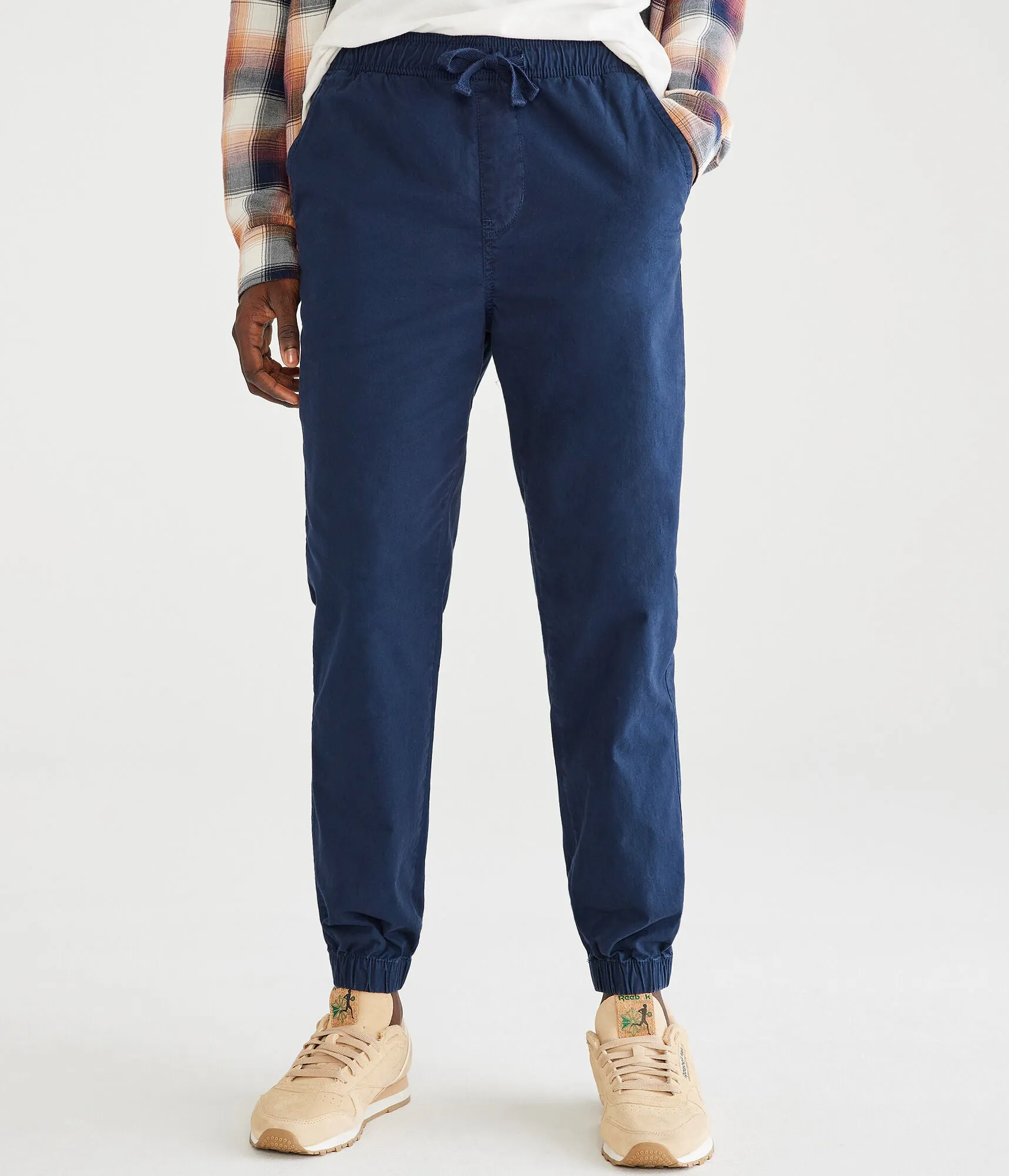 Aeropostale stretch twill joggers, blue