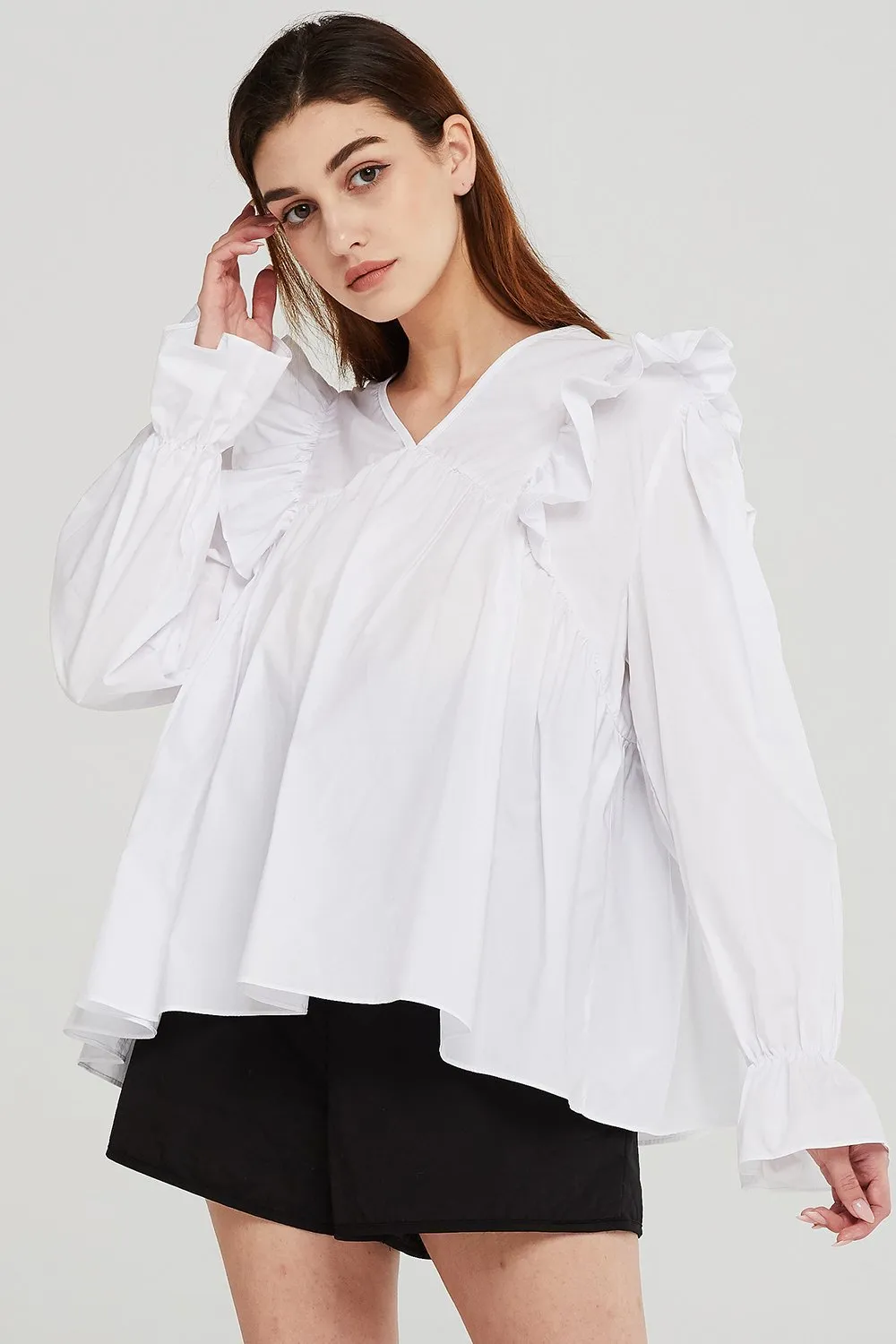 Bailey Flounce Blouse