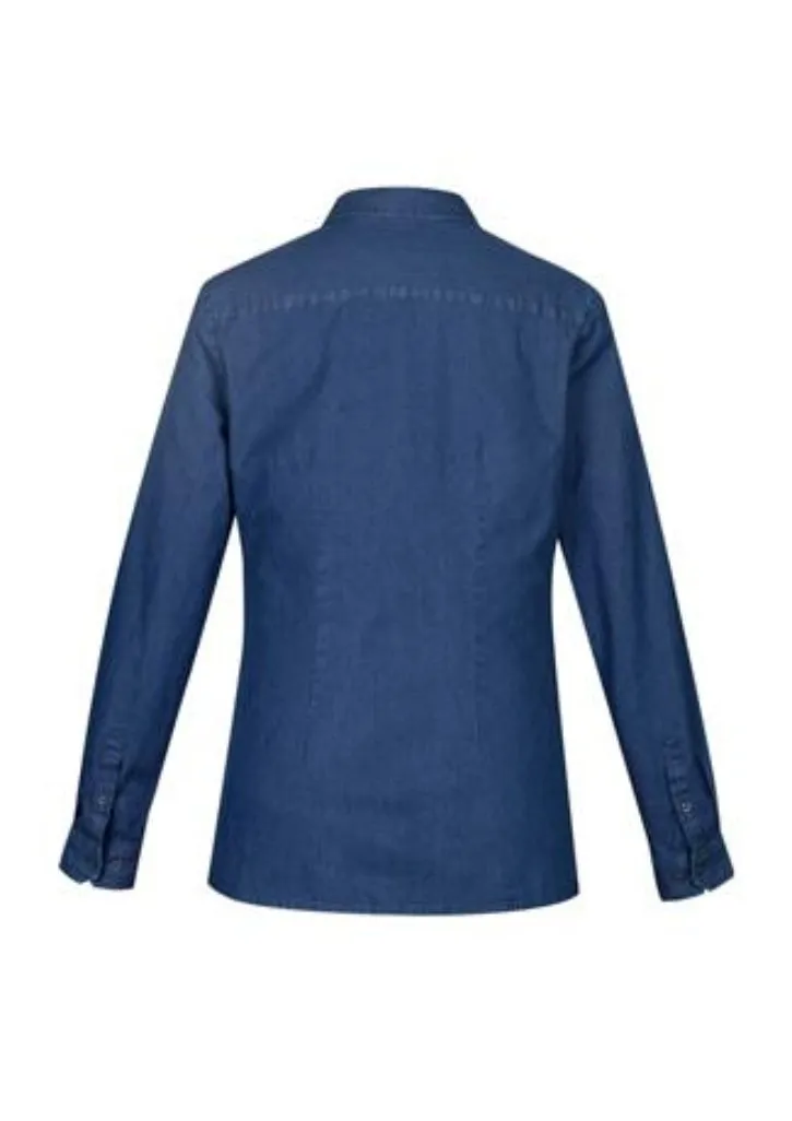 Biz Collection Womens Indie L/S Sleeve Shirt (S017LL)