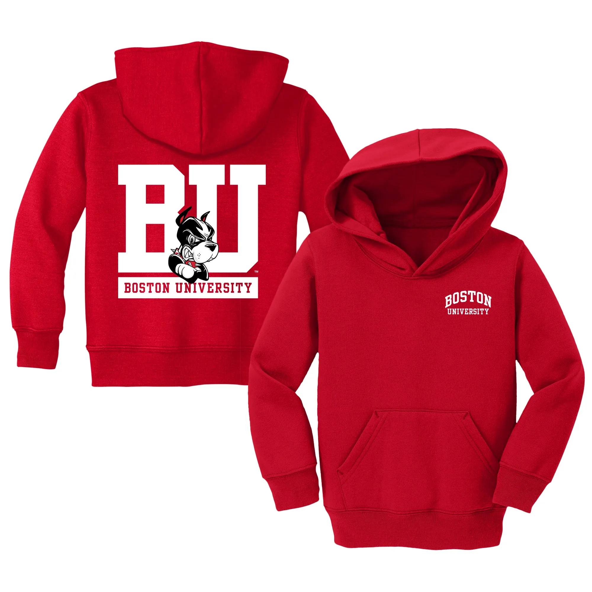 Boston University Terriers Logo Toddler Pullover Sweatshirt