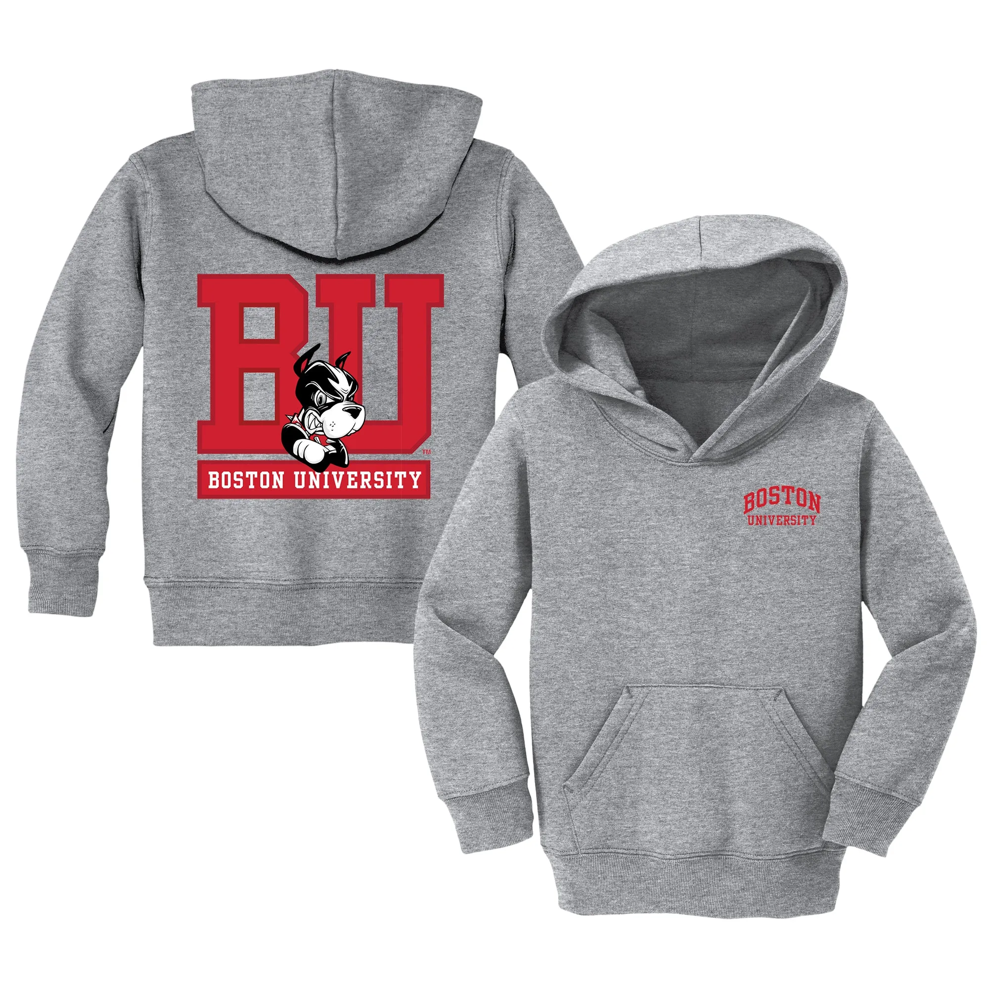 Boston University Terriers Logo Toddler Pullover Sweatshirt