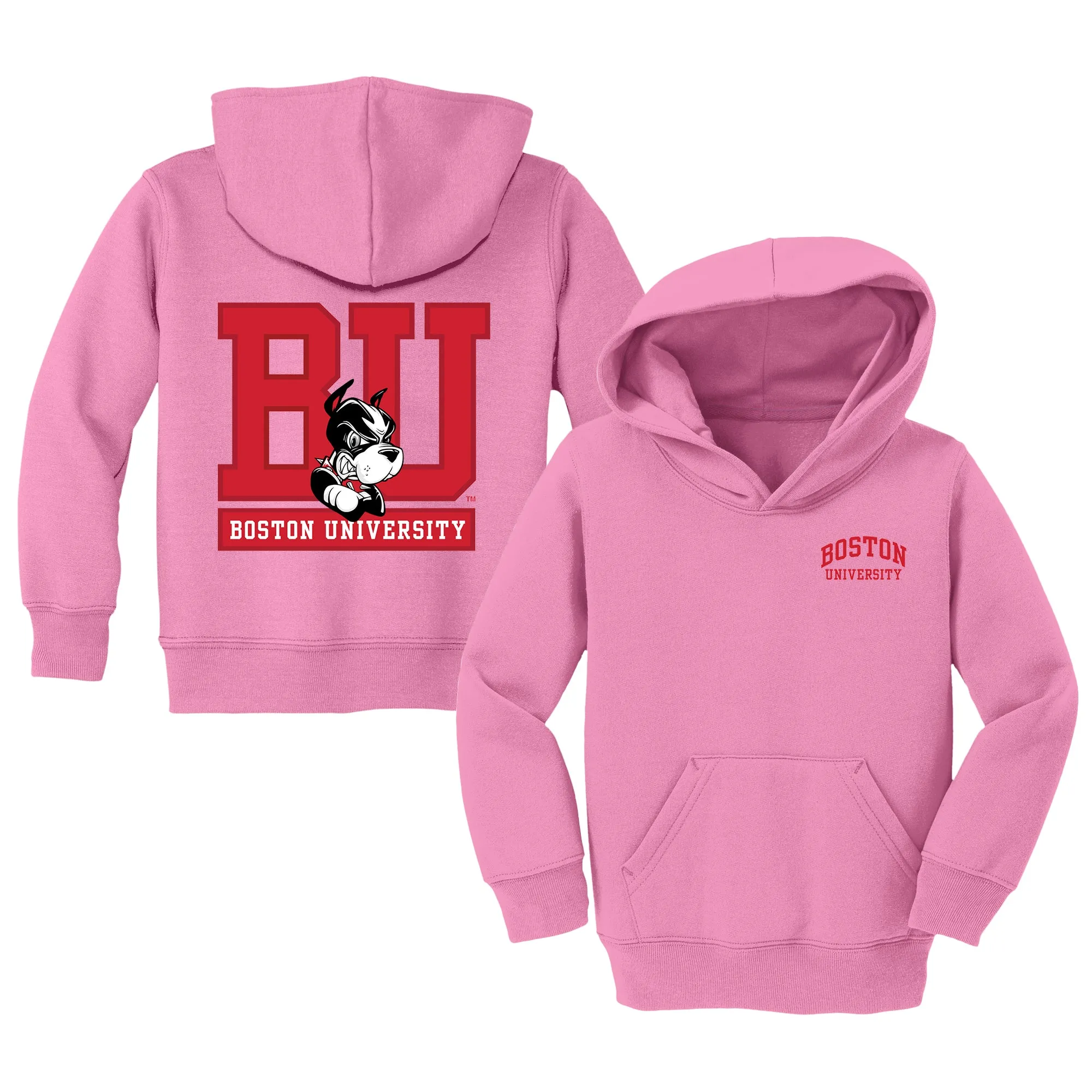 Boston University Terriers Logo Toddler Pullover Sweatshirt