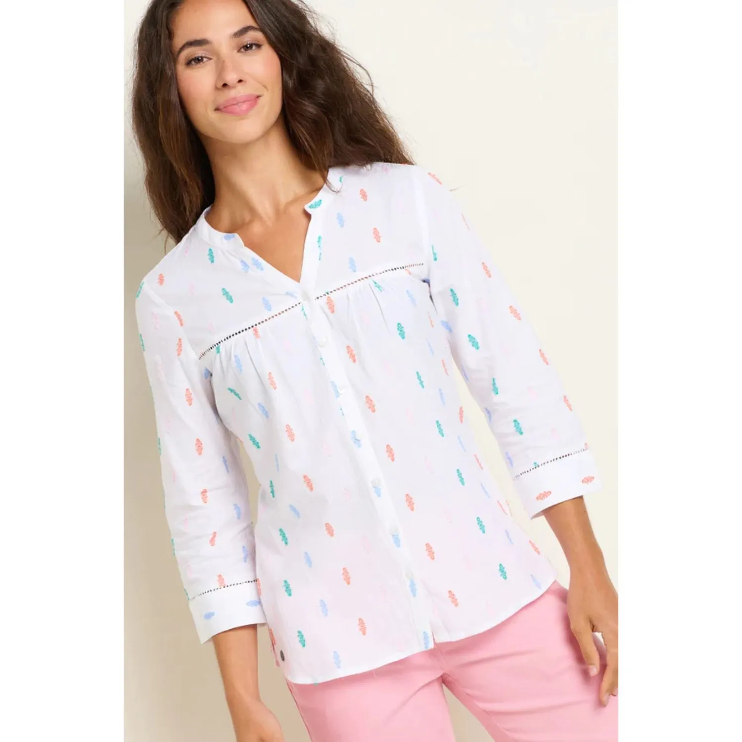 Brakeburn 18 White Sky Blouse