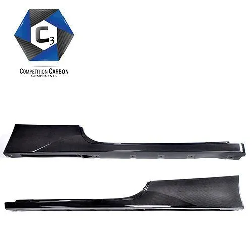 C3 Carbon Ferrari 458 Carbon Fiber Side Skirts