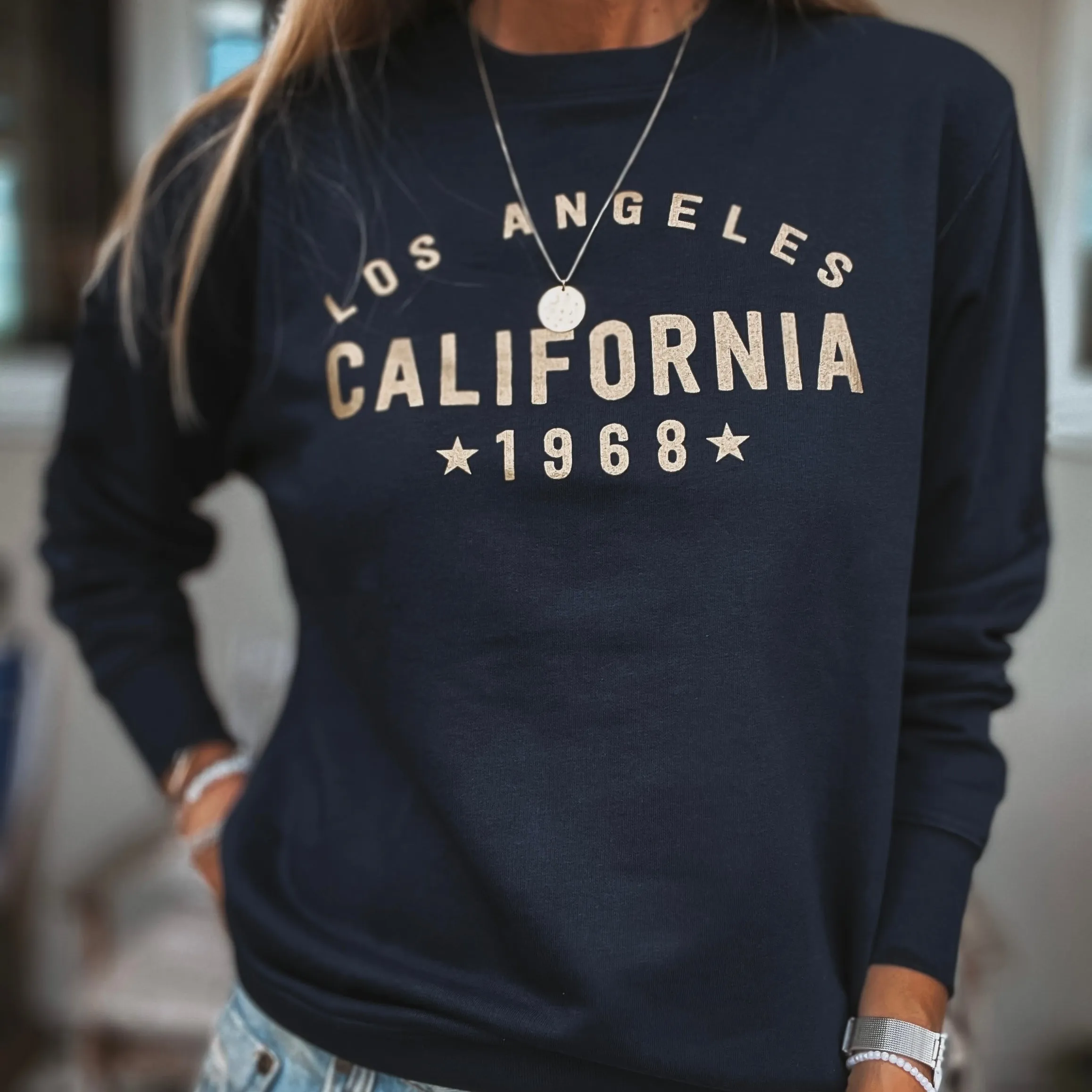 California Los Angeles NAVY/GOLD sweatshirt