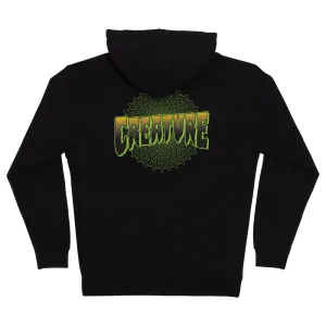 Creature Skateboards Vortex Men's Creature Zip Hoodie - BLACK