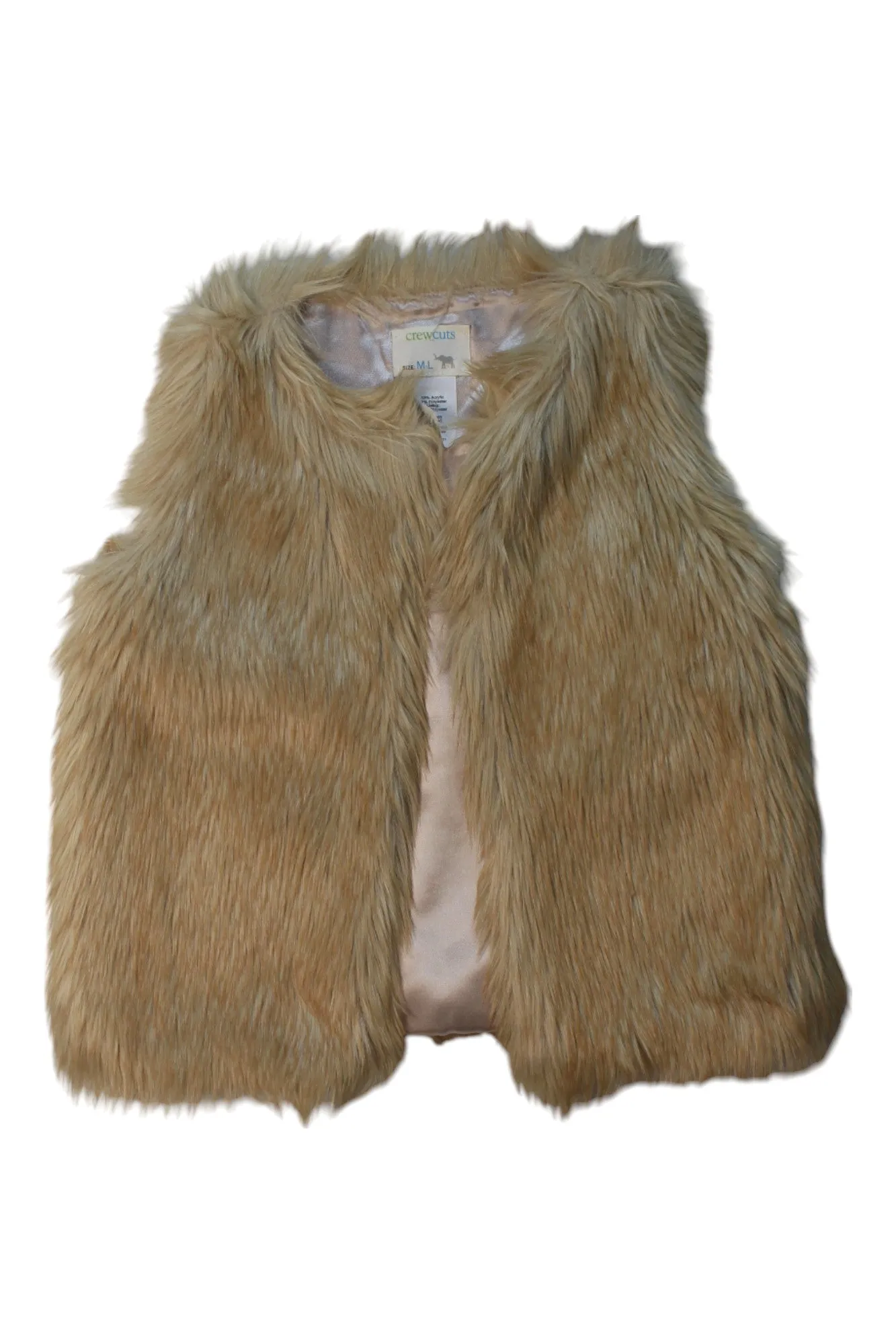 Crewcuts Faux Fur Vest 8Y