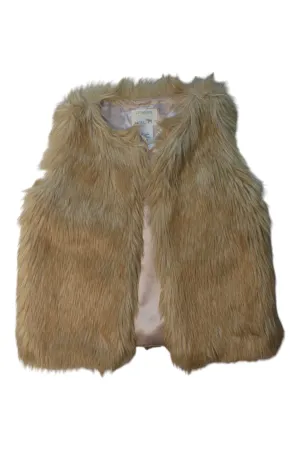 Crewcuts Faux Fur Vest 8Y