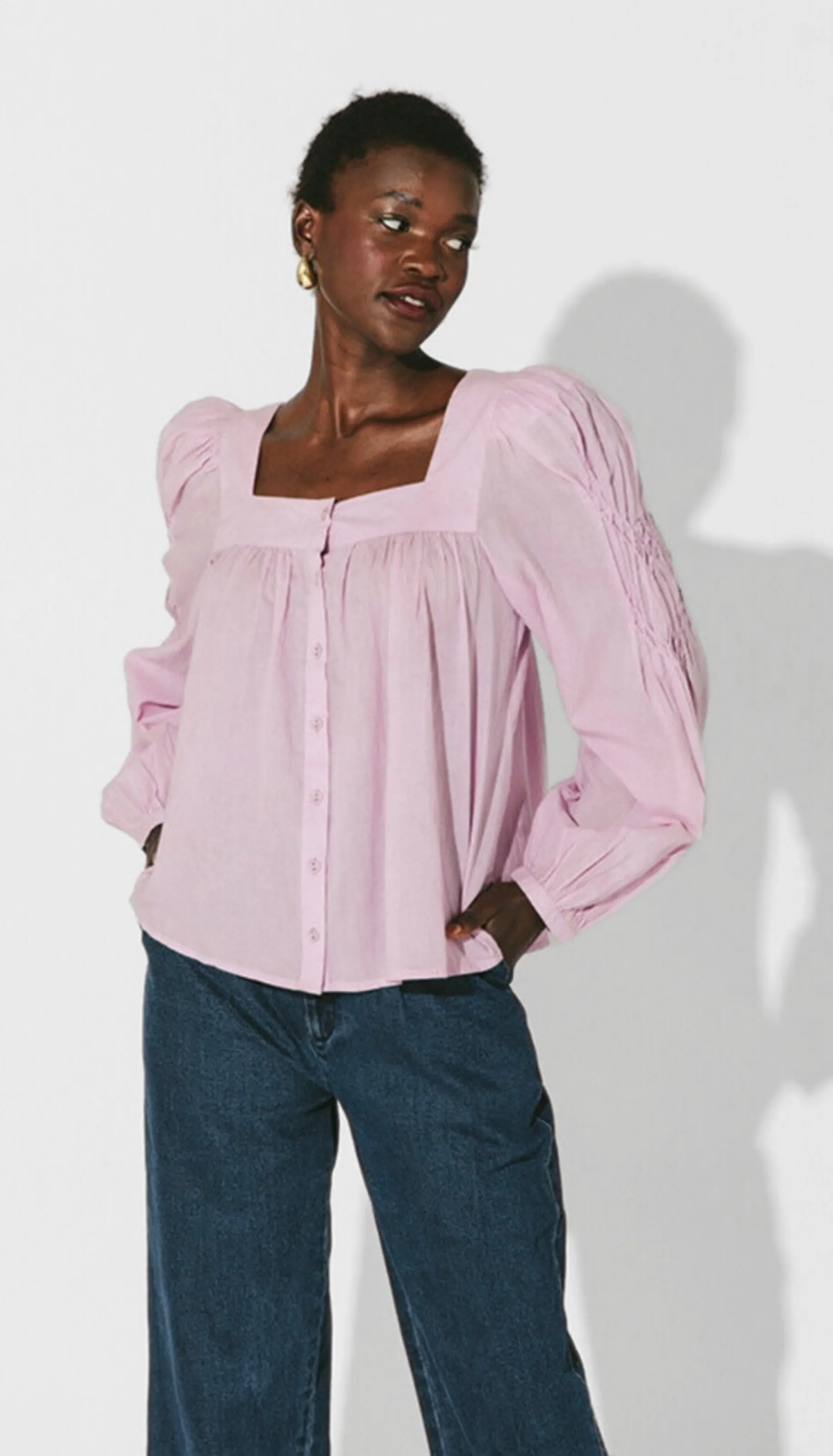 Darla Puff Sleeve Blouse