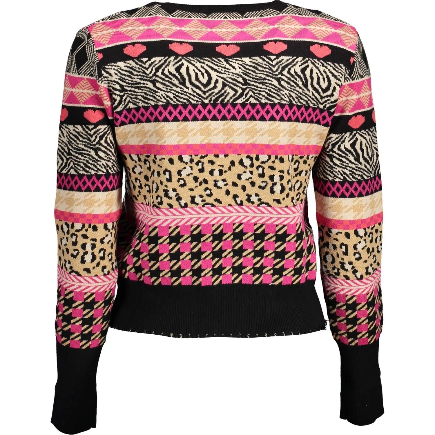 Desigual Black Viscose Women Sweater