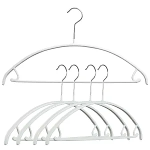 Euro Series- Steel Coated Hanger Narrow Width,  Model 36U, White