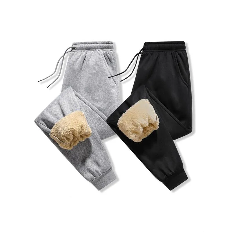 Fleece Lined Winter Joggers For Men