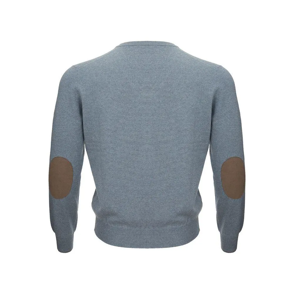 Gran Sasso Elegant Cashmere Sweater in Chic Gray