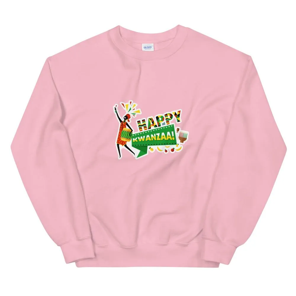 Happy Kwanzaa -  Sweatshirt