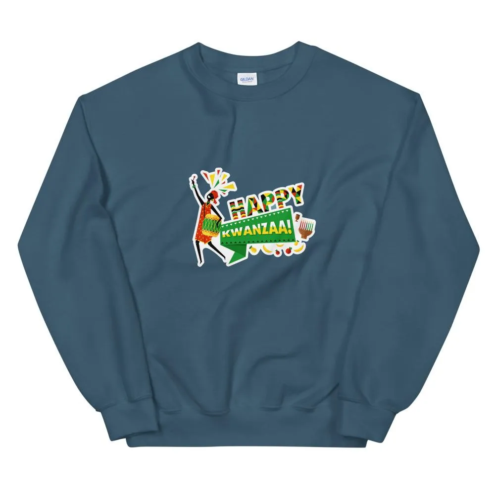 Happy Kwanzaa -  Sweatshirt