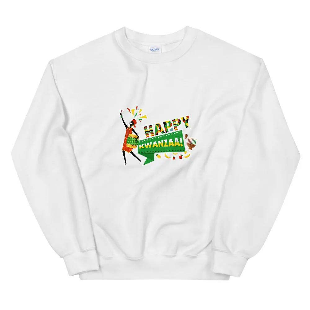 Happy Kwanzaa -  Sweatshirt