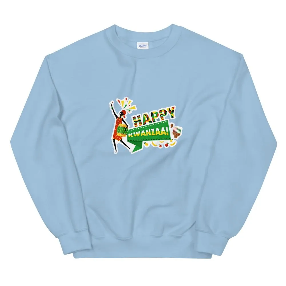 Happy Kwanzaa -  Sweatshirt