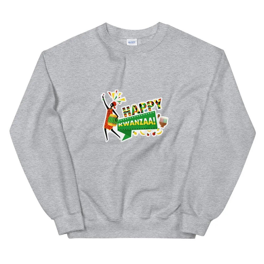 Happy Kwanzaa -  Sweatshirt