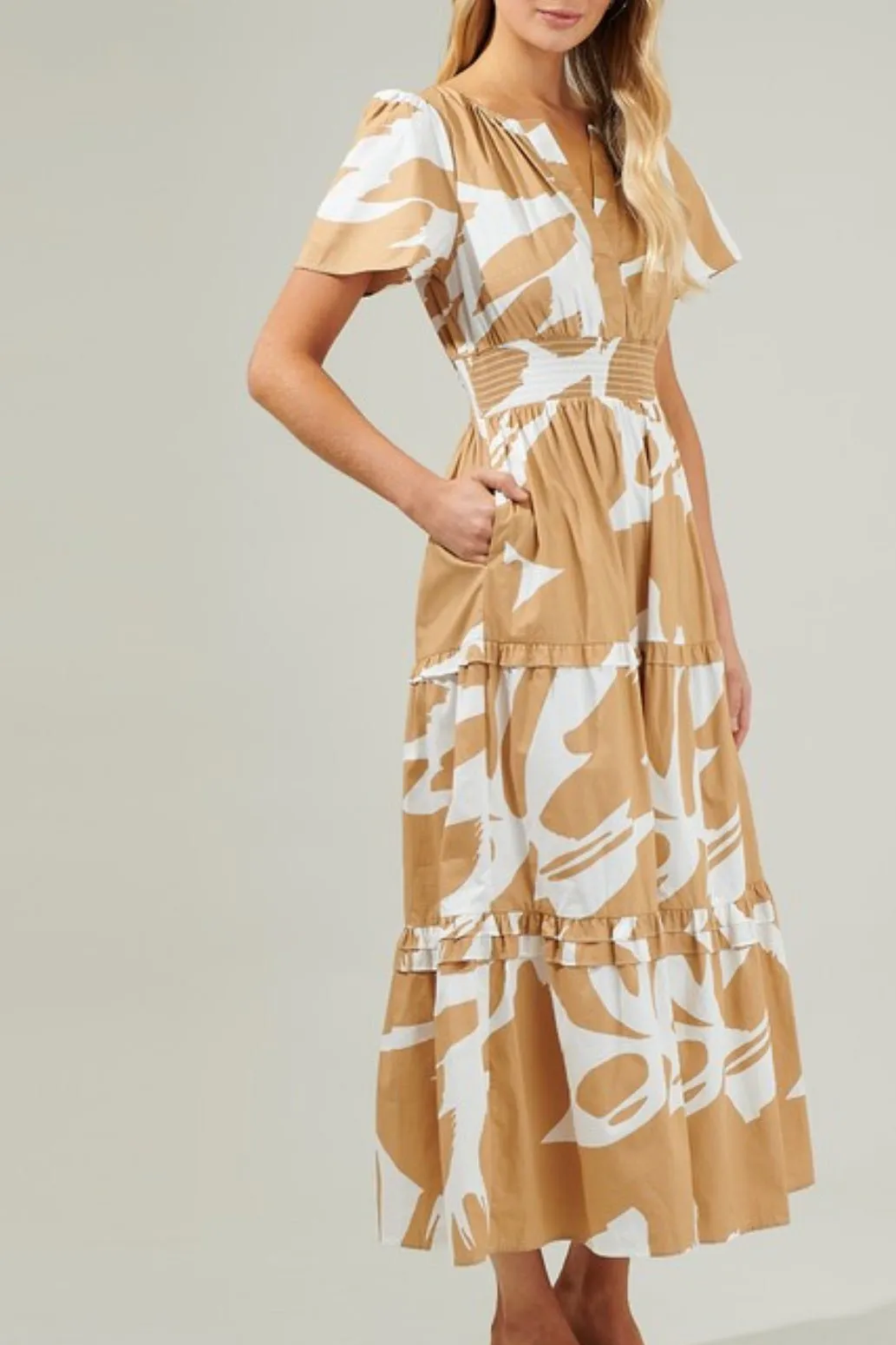 Hazel Abstract Dress