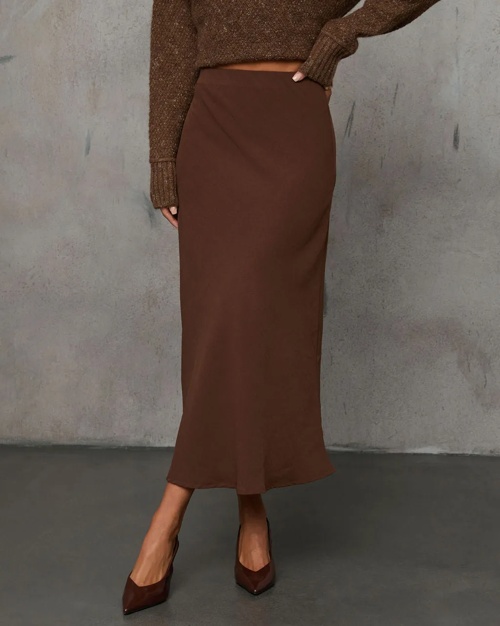 Here With You Midi Skirt