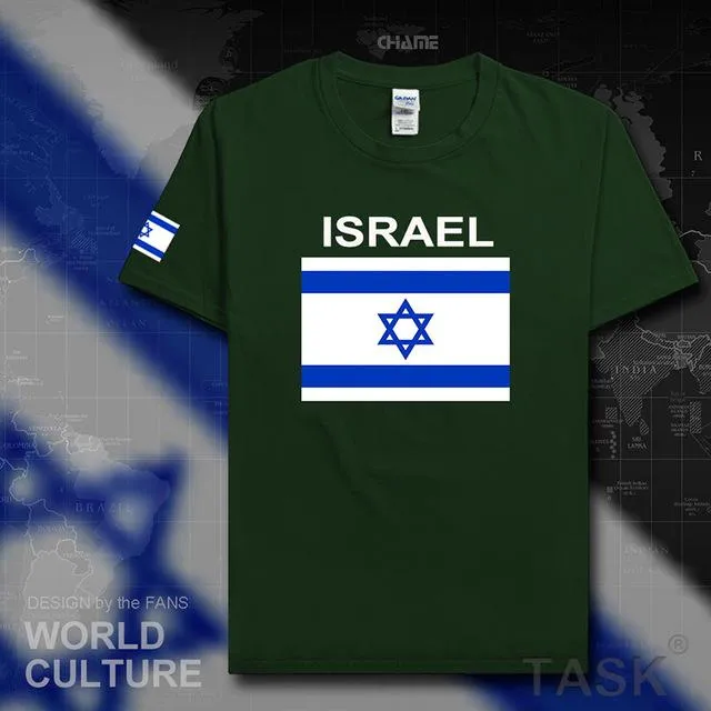 Israel T- shirt jerseys Cotton Team shirt in Colors !