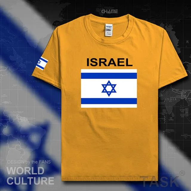 Israel T- shirt jerseys Cotton Team shirt in Colors !