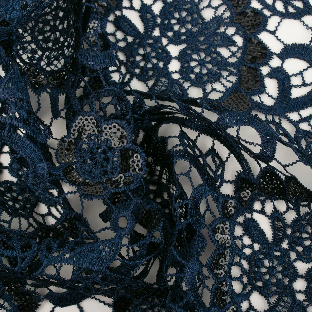 JOSEPH RIBKOFF Collection - Floral lace - Navy