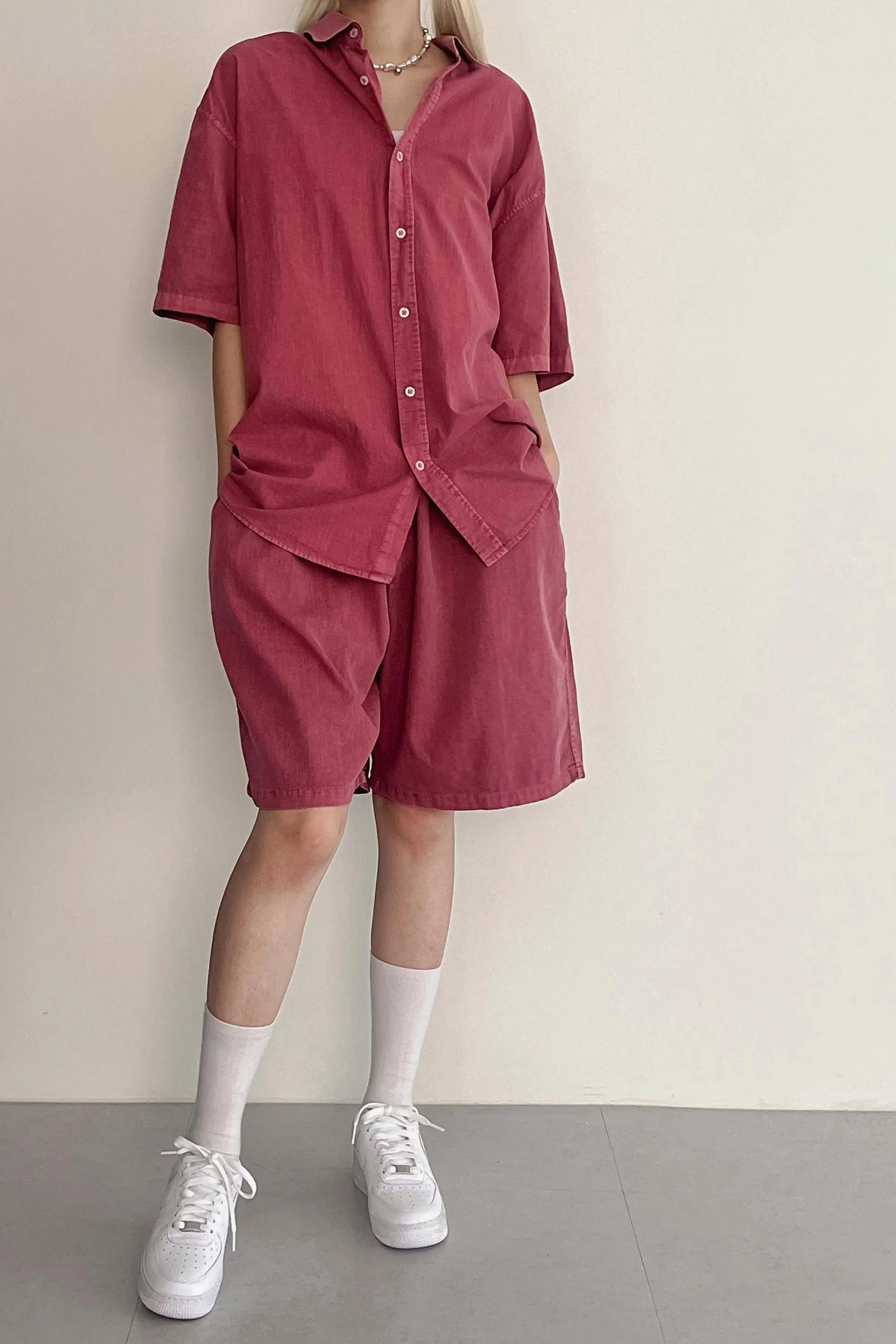 Luna Oversized Washed Shirt