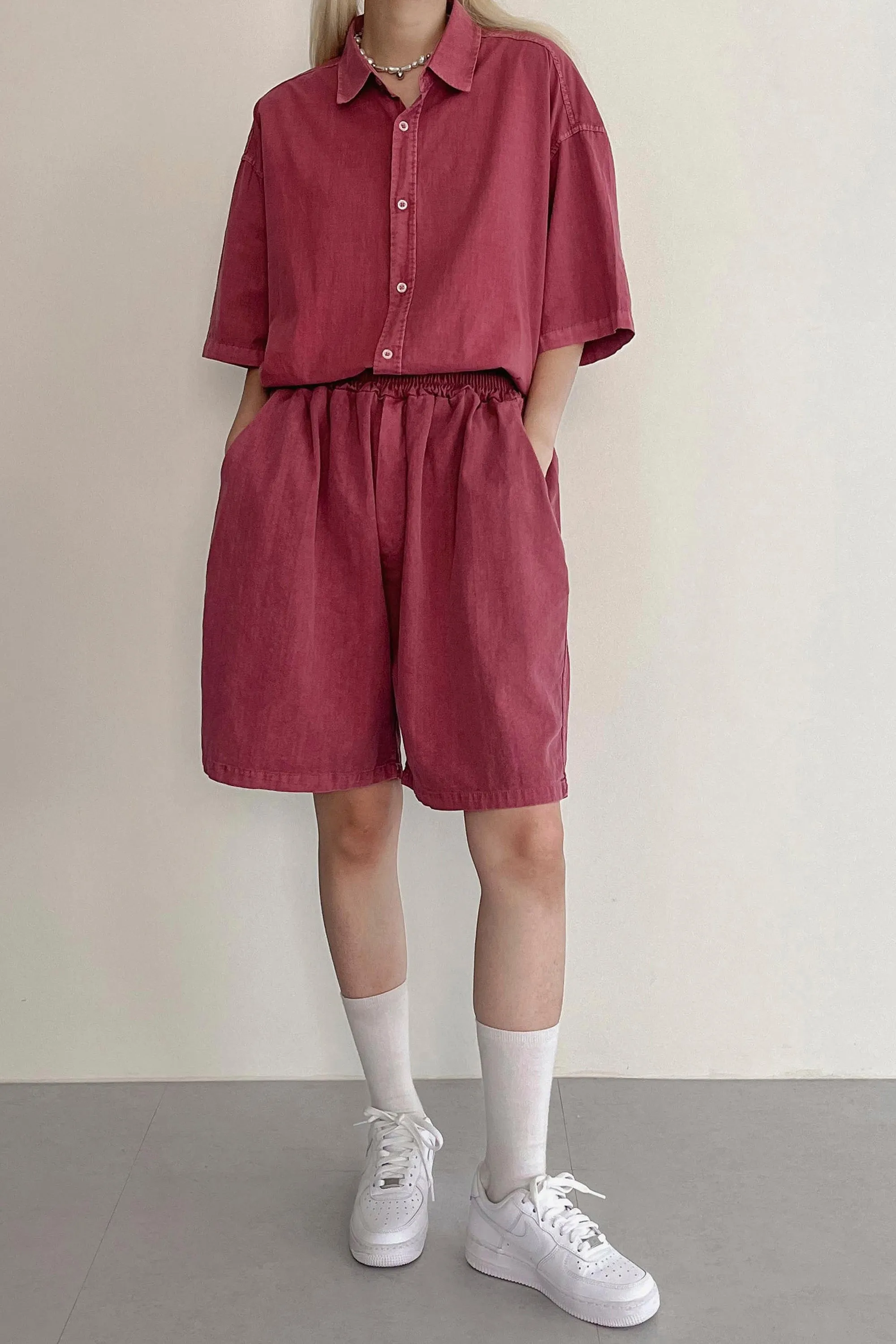 Luna Oversized Washed Shirt