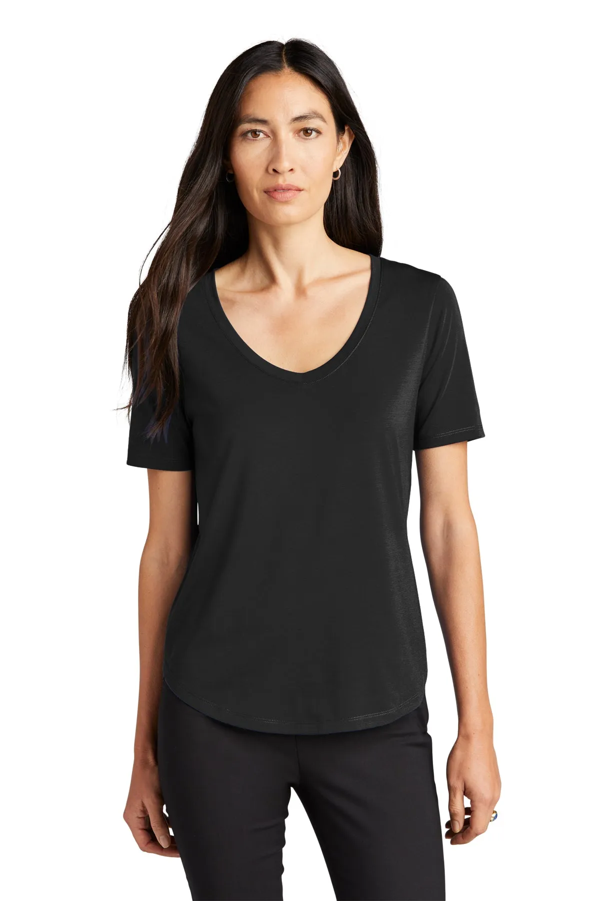 Meghan Relaxed Tee - Deep Black (Ships in 1-2 Weeks)