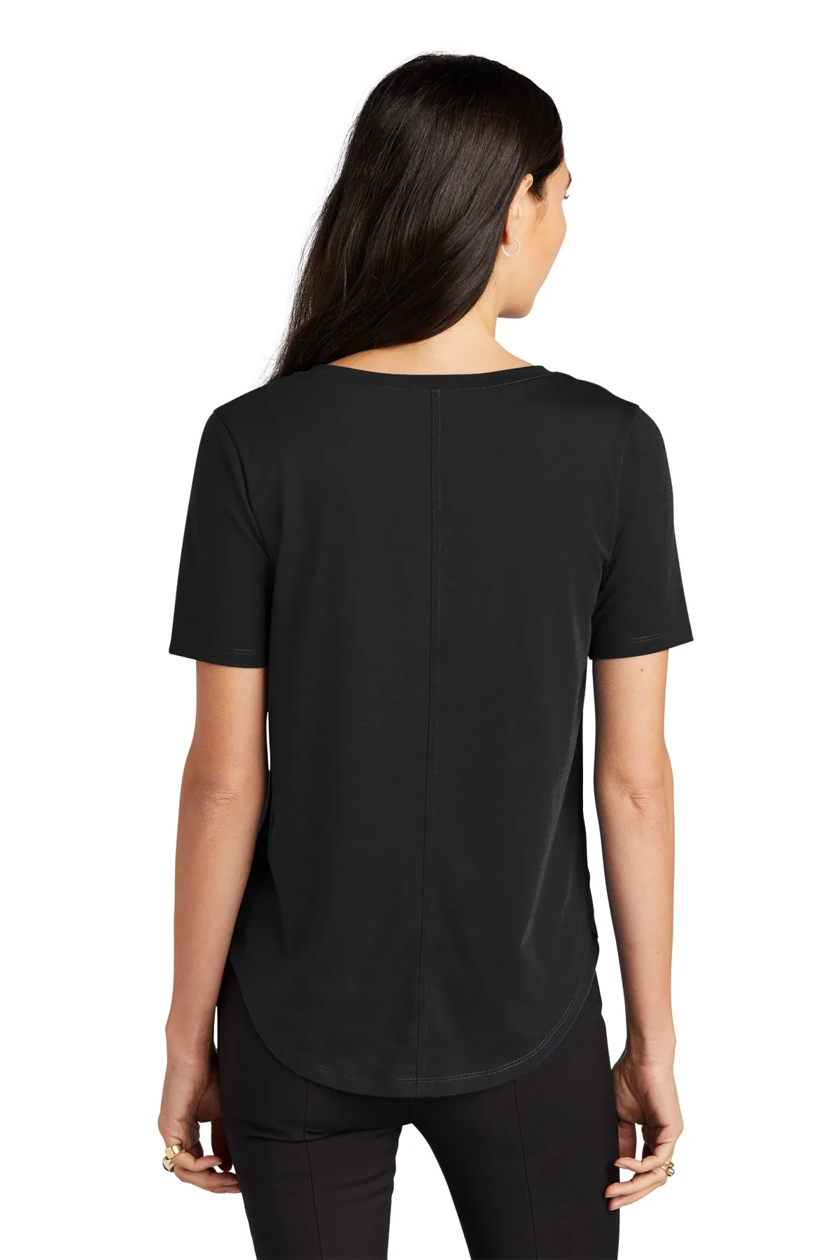 Meghan Relaxed Tee - Deep Black (Ships in 1-2 Weeks)