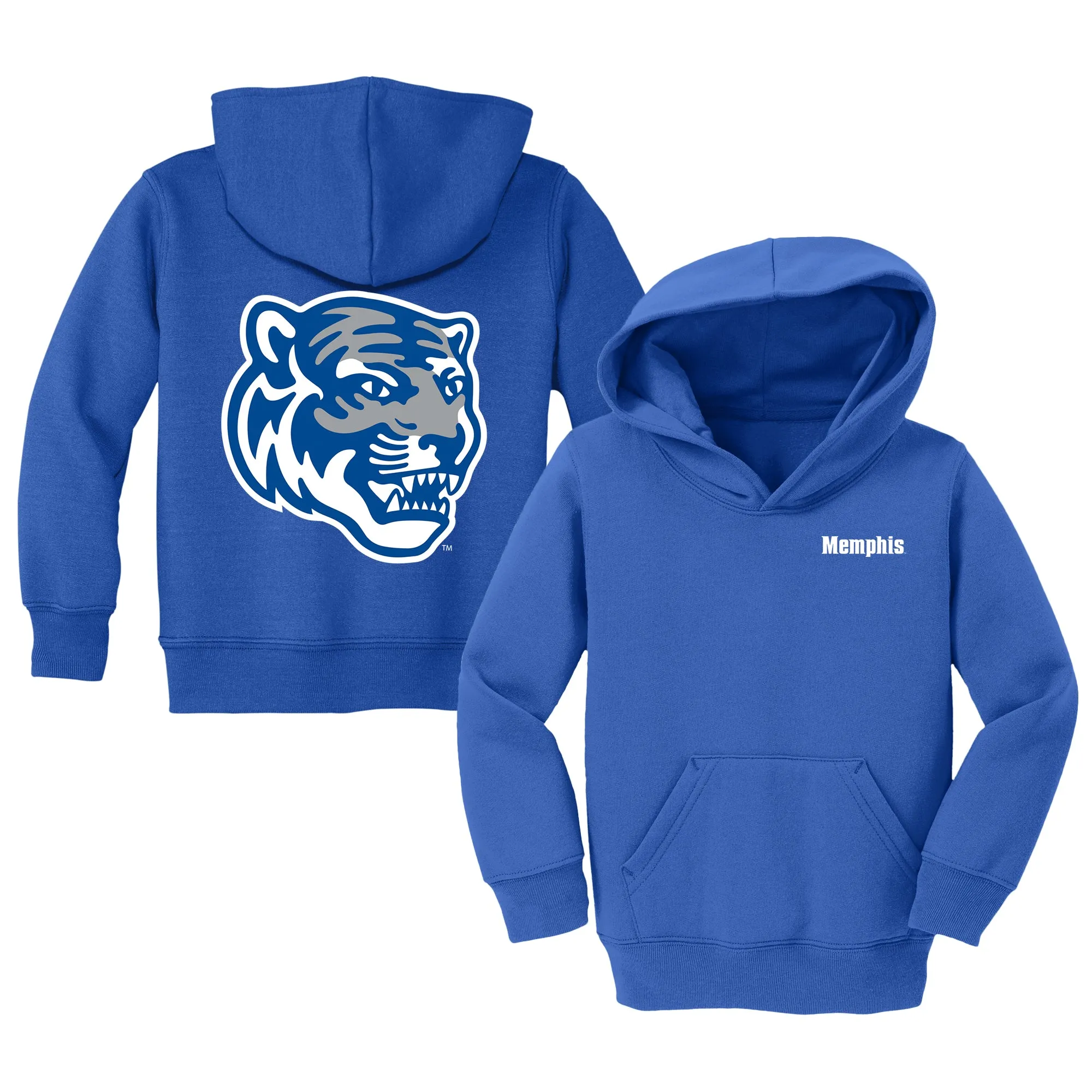 Memphis Tigers Logo Toddler Pullover Sweatshirt