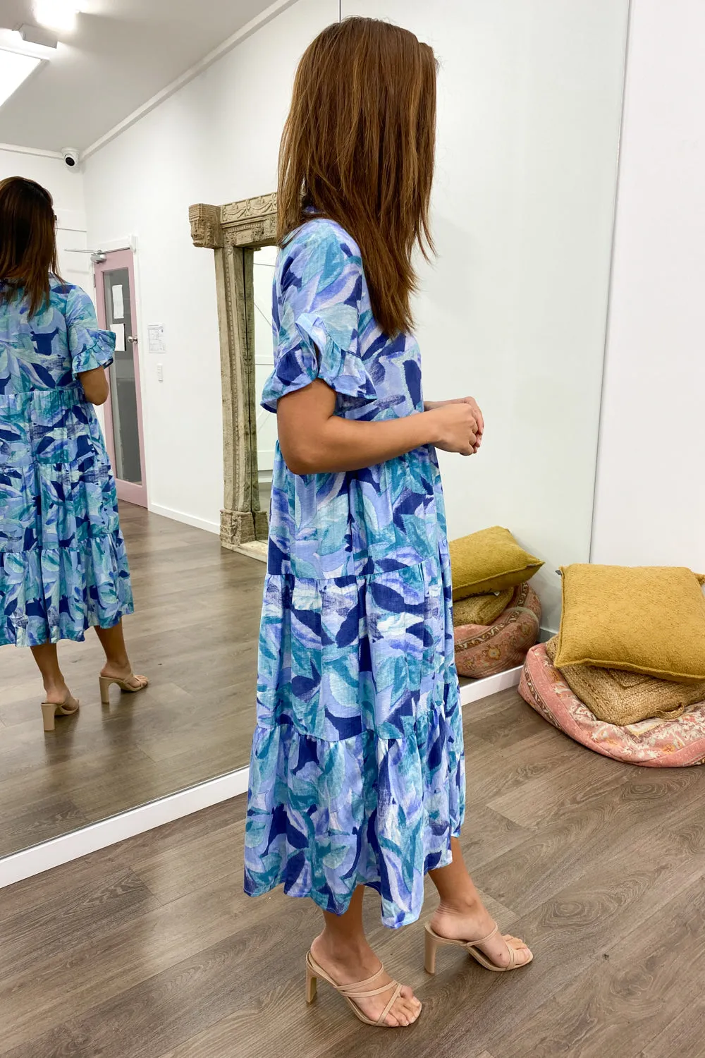 Michelle Midi Print Dress