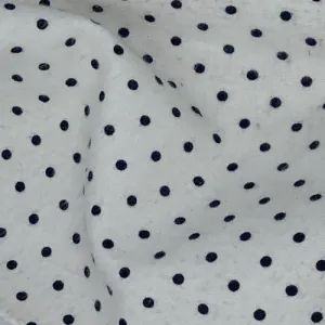 Navy Polka Dot Woven - SKU 2349 #U108