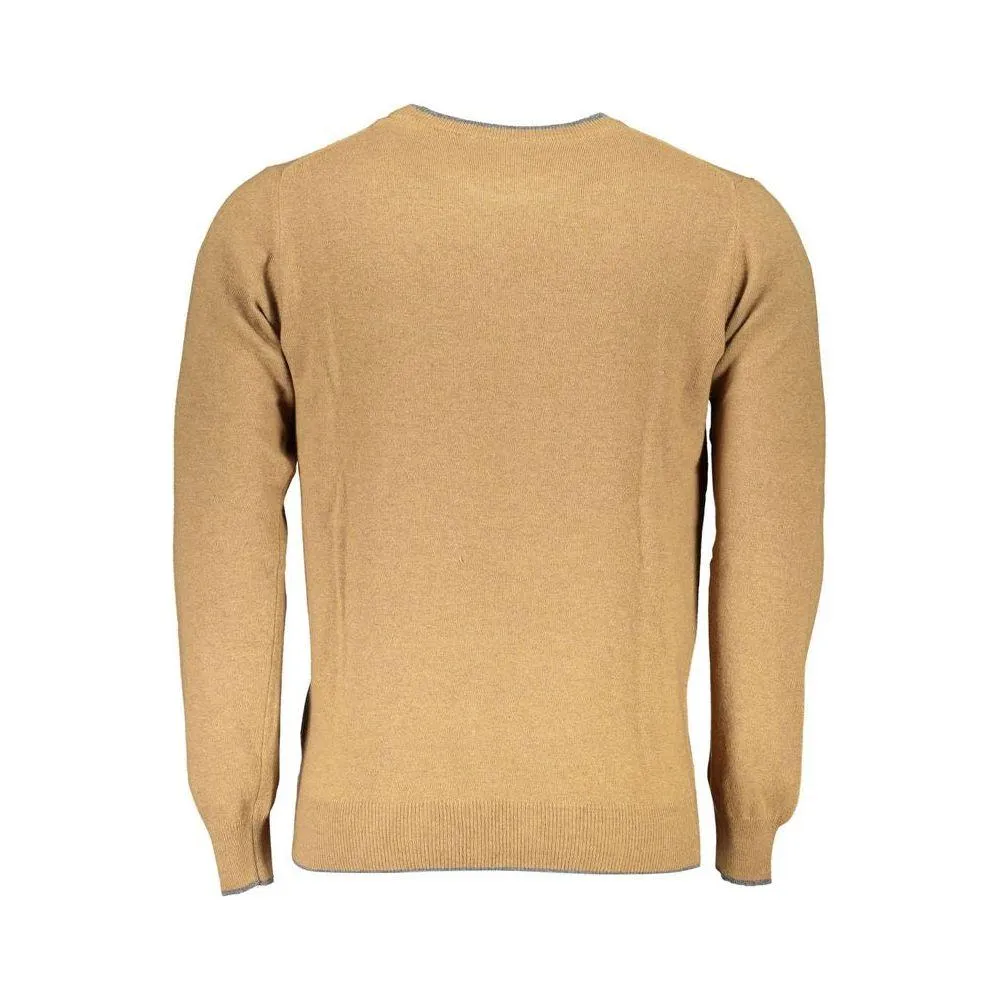 North Sails Brown Polyamide Men Sweater