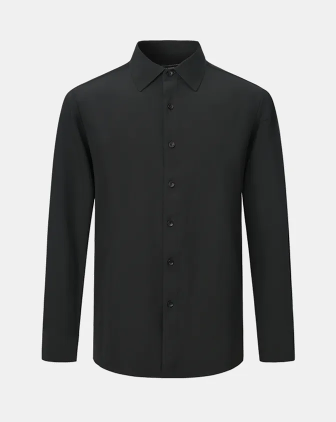 Phenom Professional Black Dress Shirt