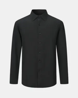 Phenom Professional Black Dress Shirt