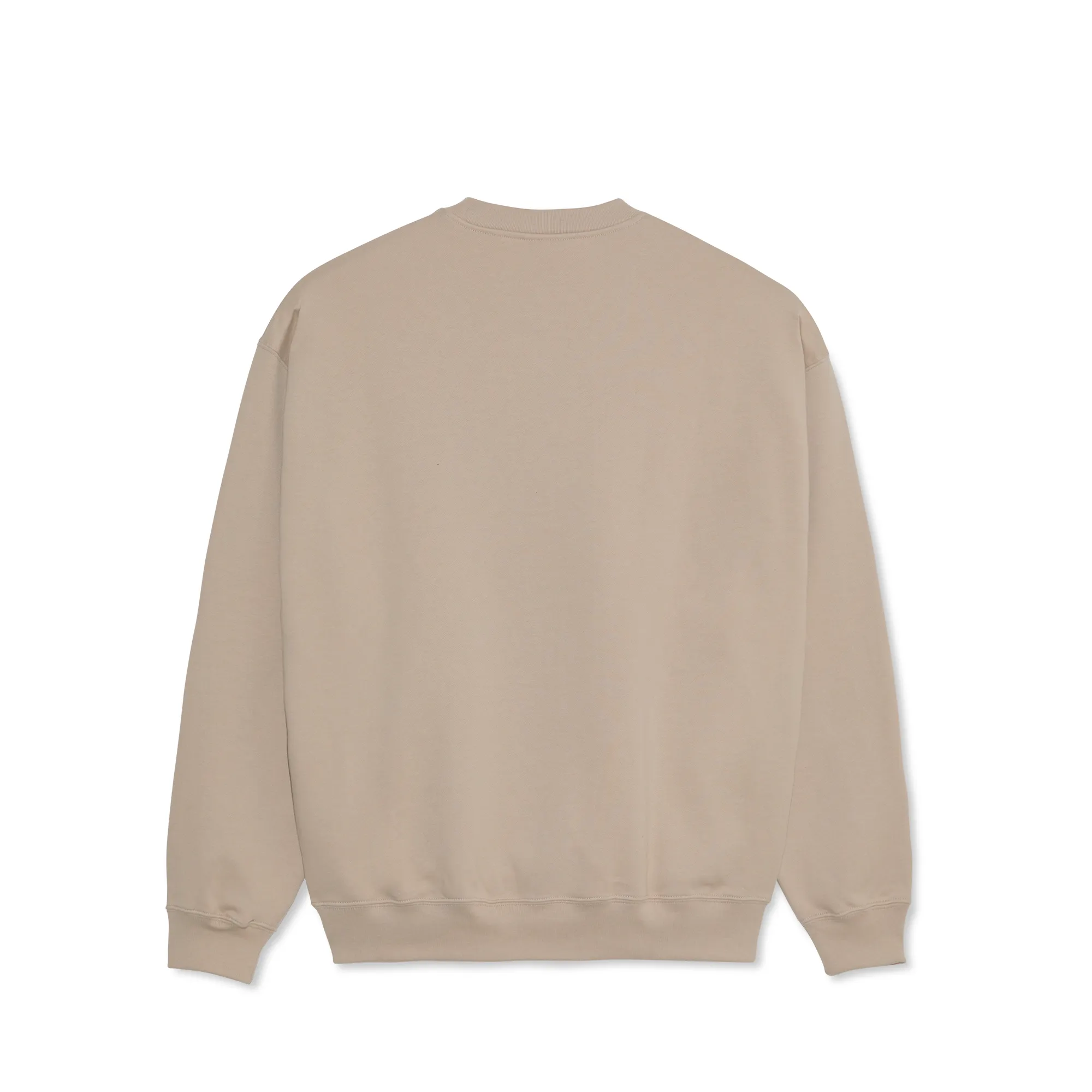 Polar Dave Crewneck Sweatshirt Faces Taupe