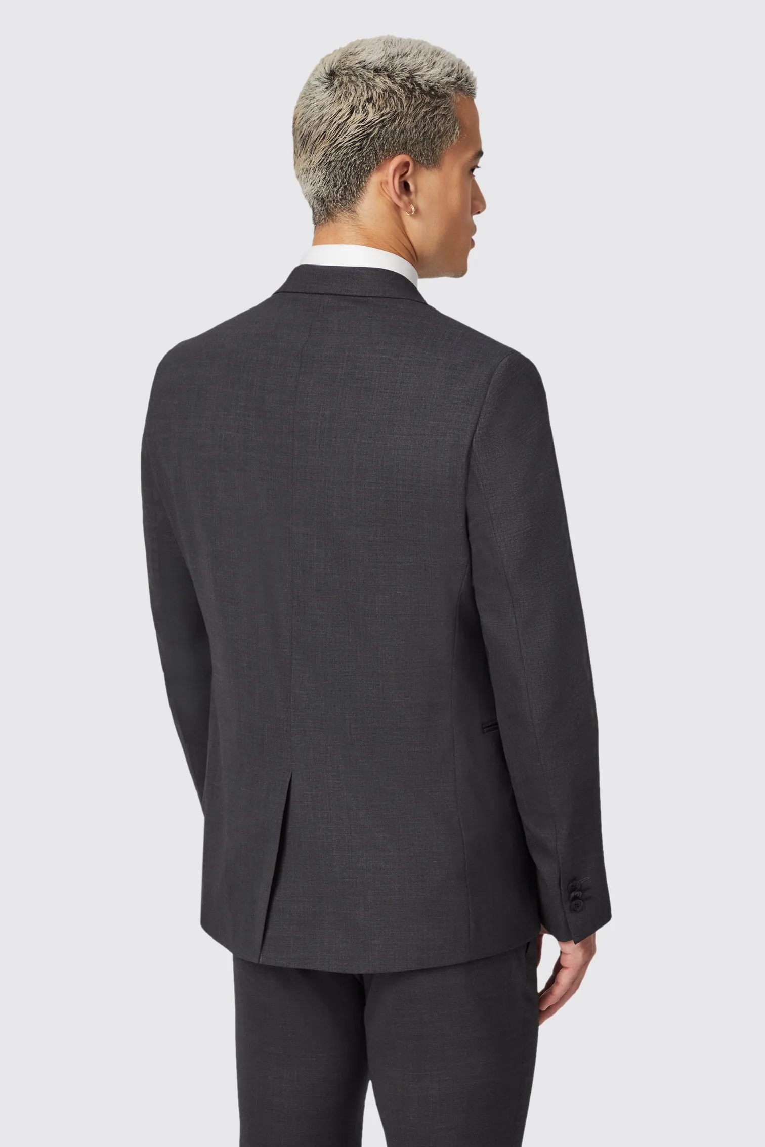 Priory Skinny Fit Suit Charcoal Jacket