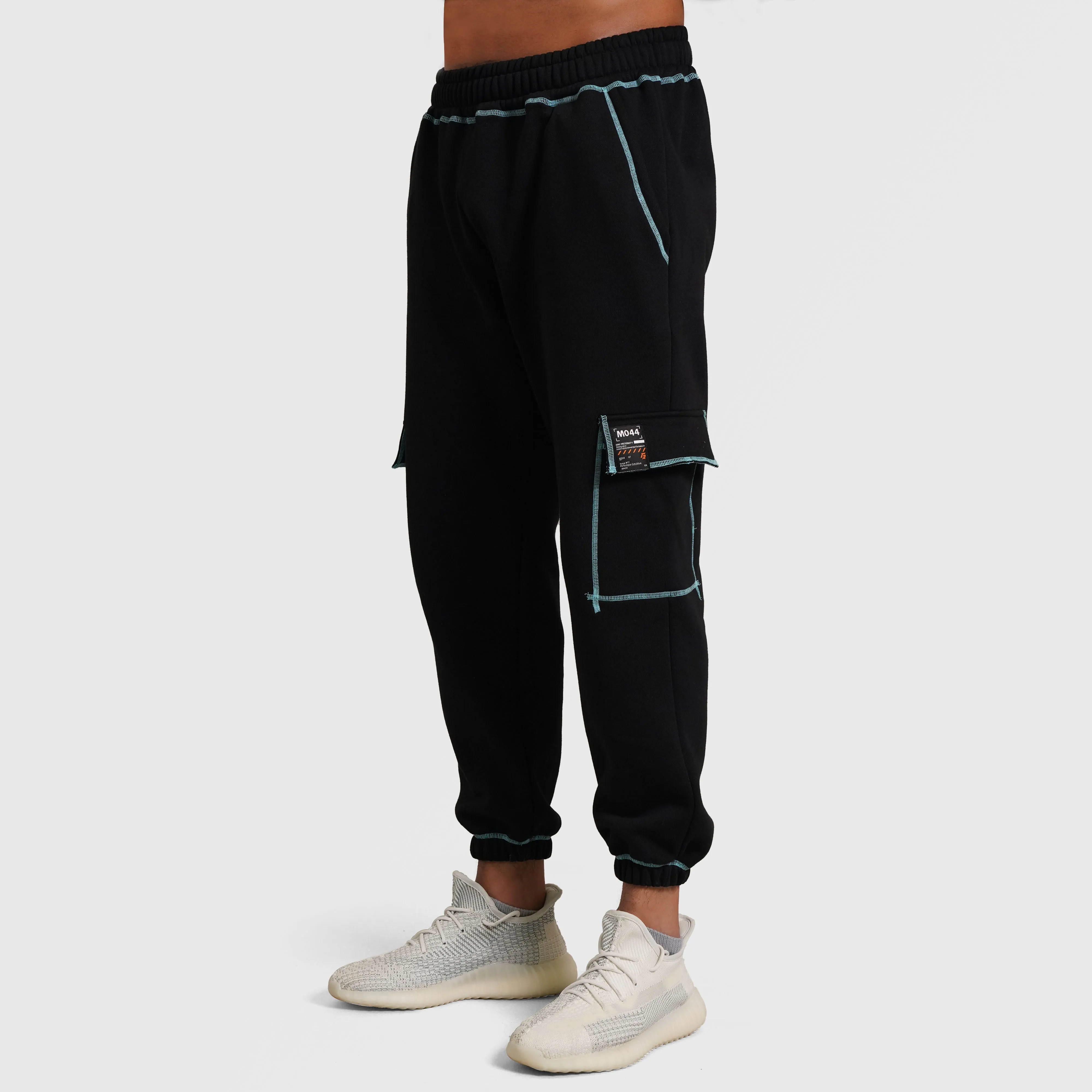 Rew Joggers (Black-Blue)