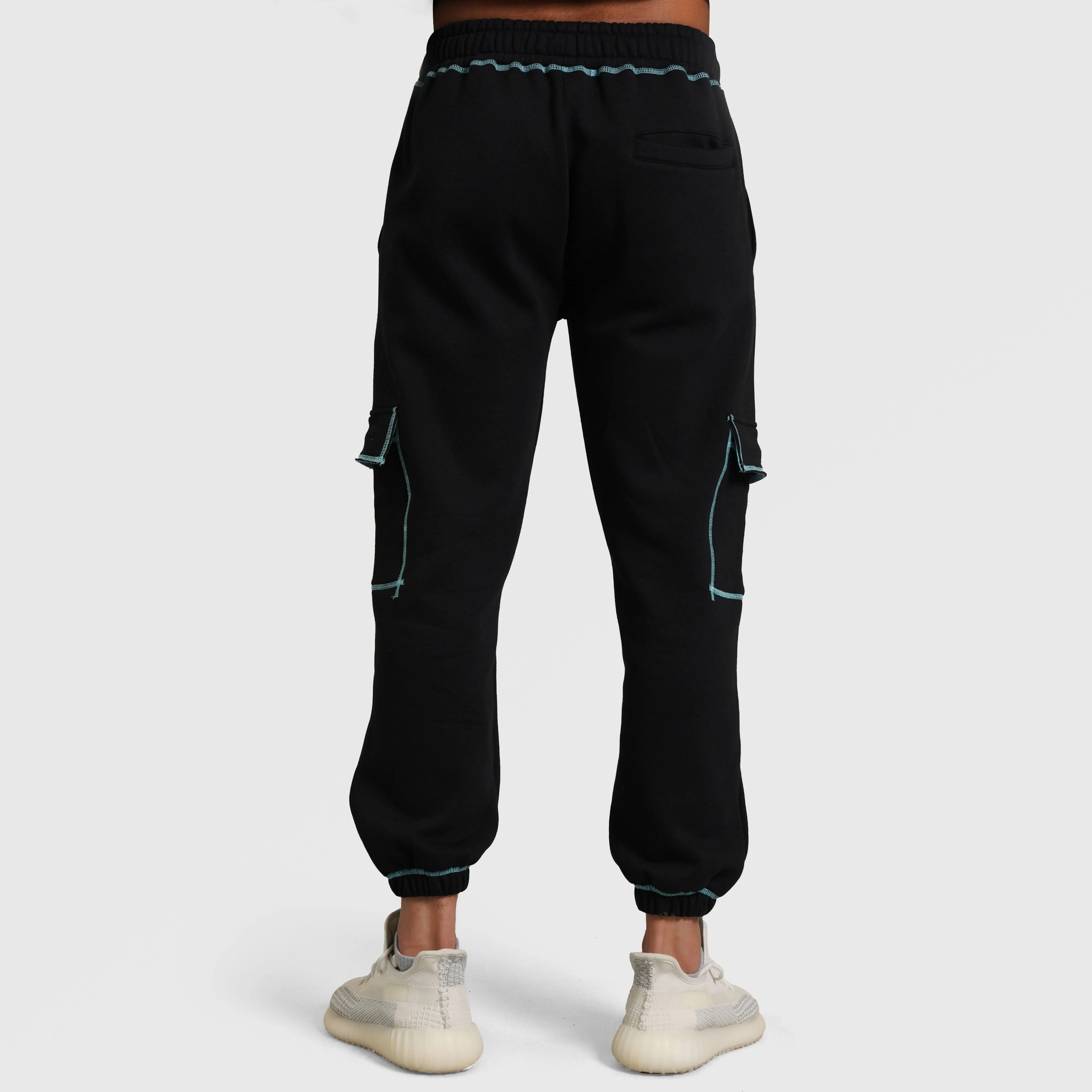 Rew Joggers (Black-Blue)