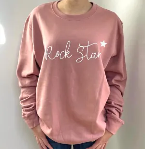 Rock Star Sweatshirt - Sugar Poppy