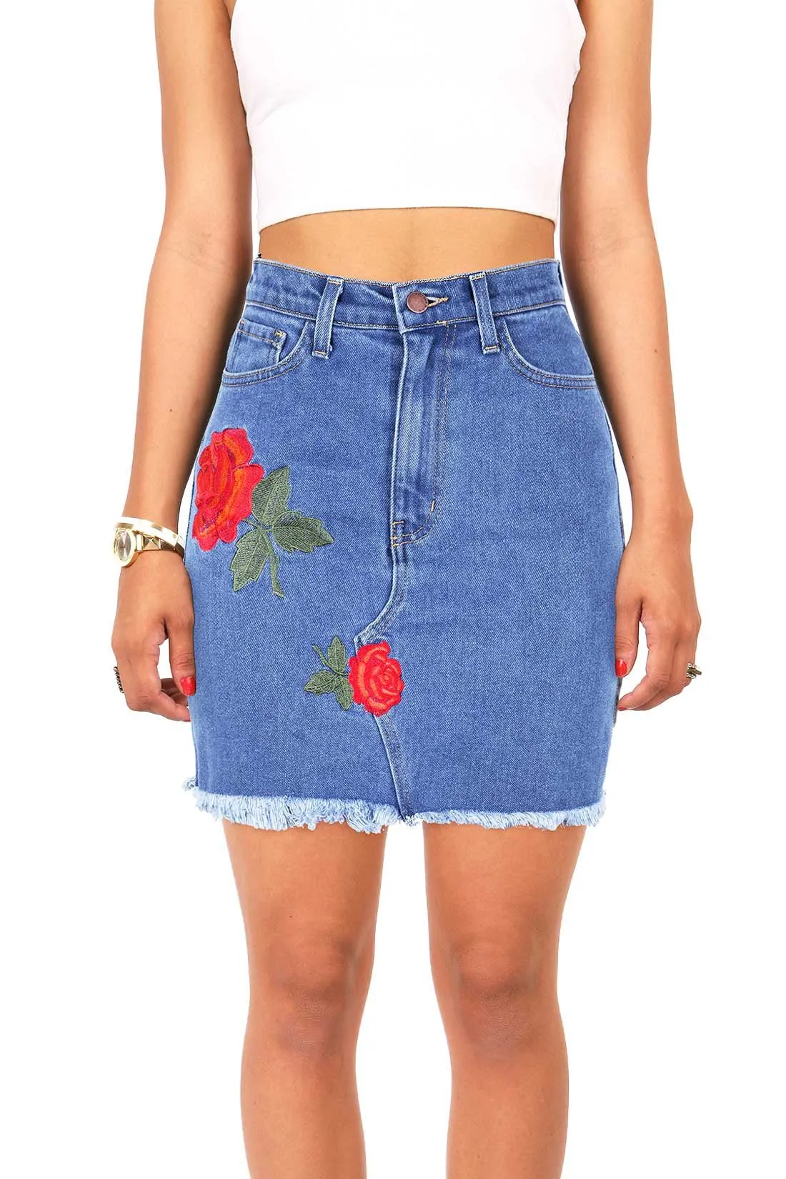 Rosie Denim Skirt