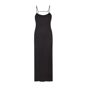 SILK LONG SLEEP SLIP | SOOT