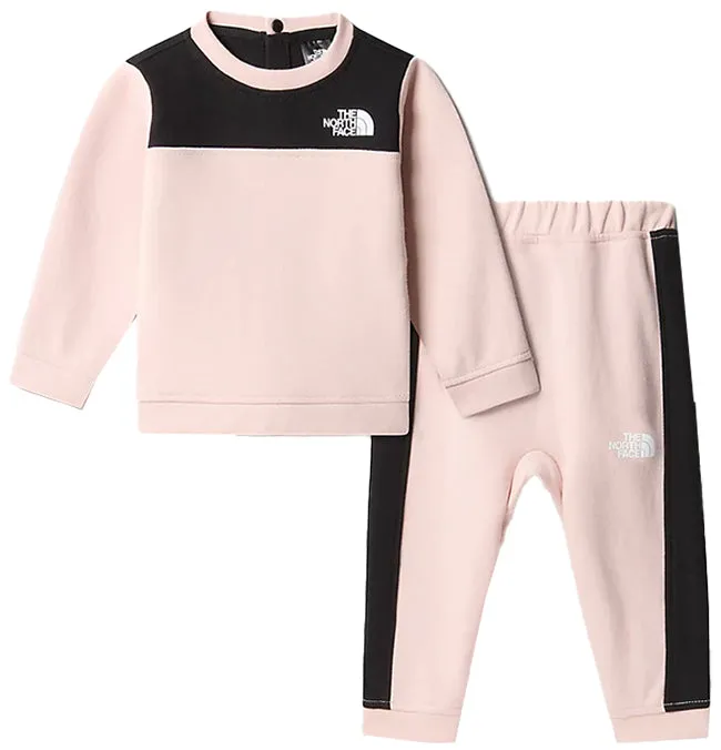 The North Face Baby TNF Tech Two-Piece Set Pink Moss