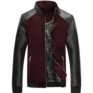 The Paxton Faux Leather Biker Jacket - Multiple Colors