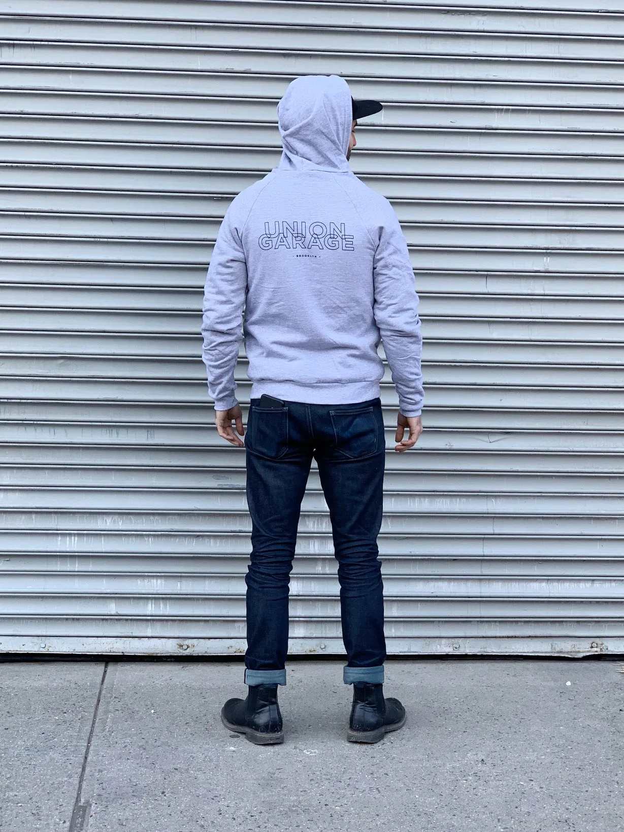 Union Garage Block Letters Hoodie