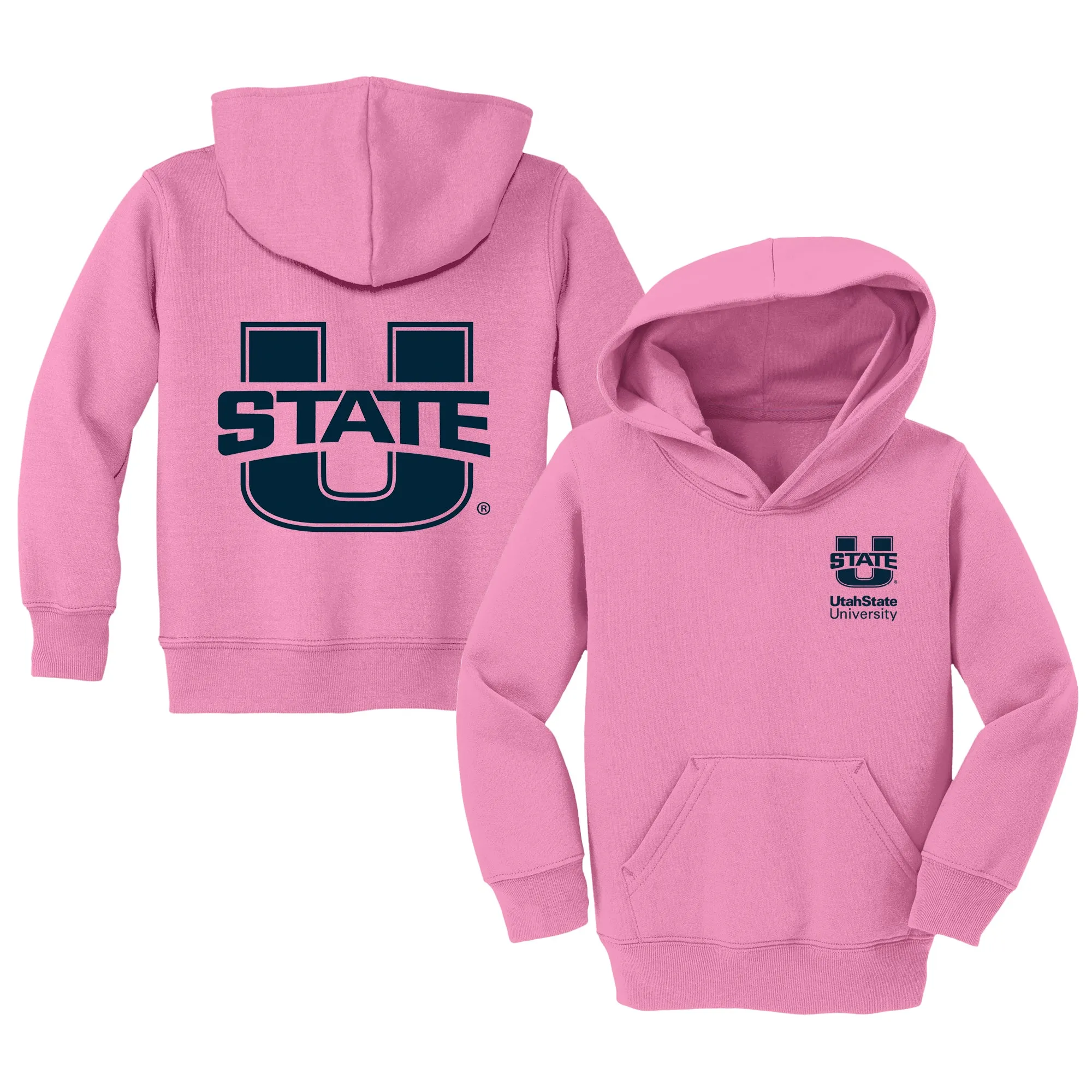 Utah State Aggies Logo Toddler Pullover Sweatshirt